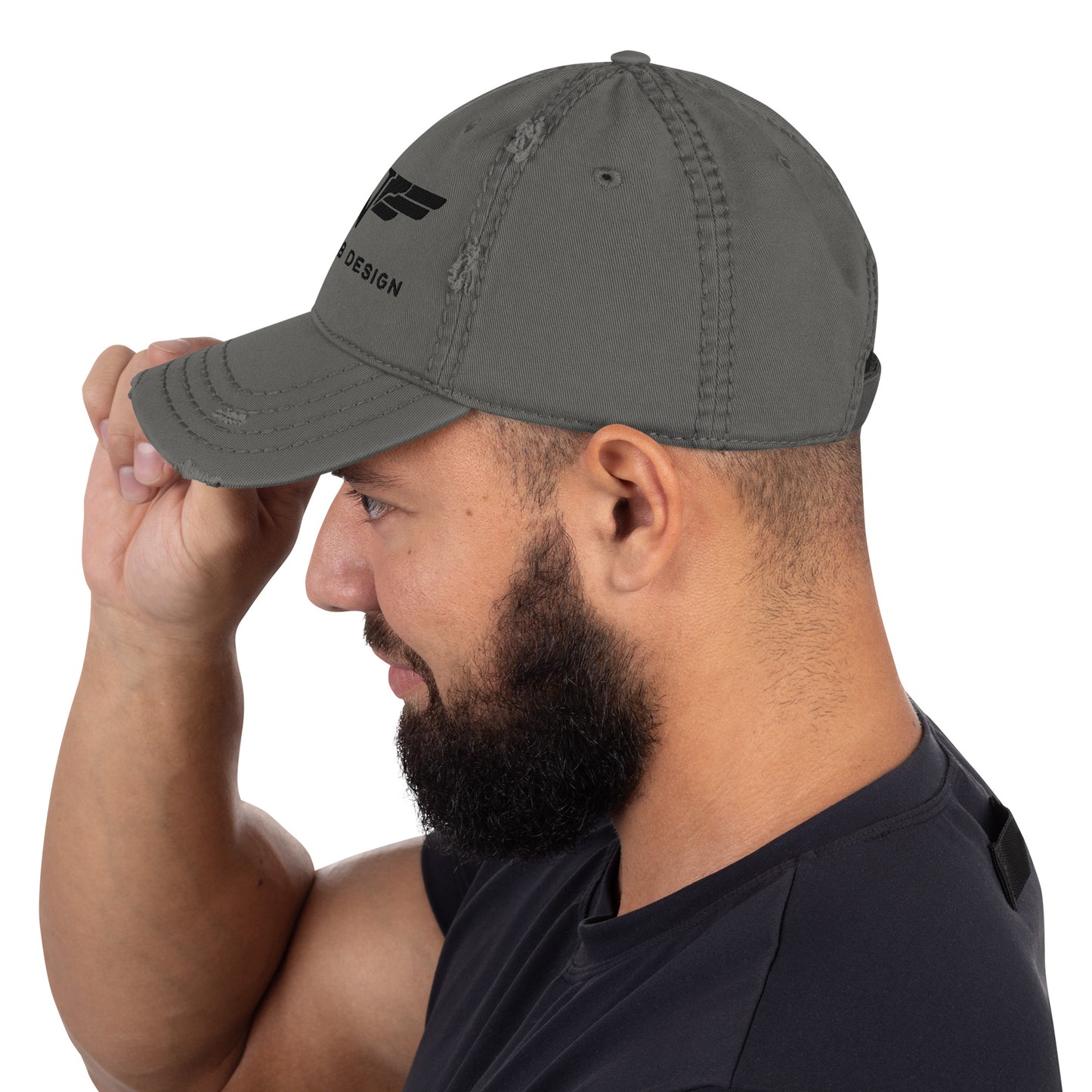 Distressed Dad Hat WDA Logo