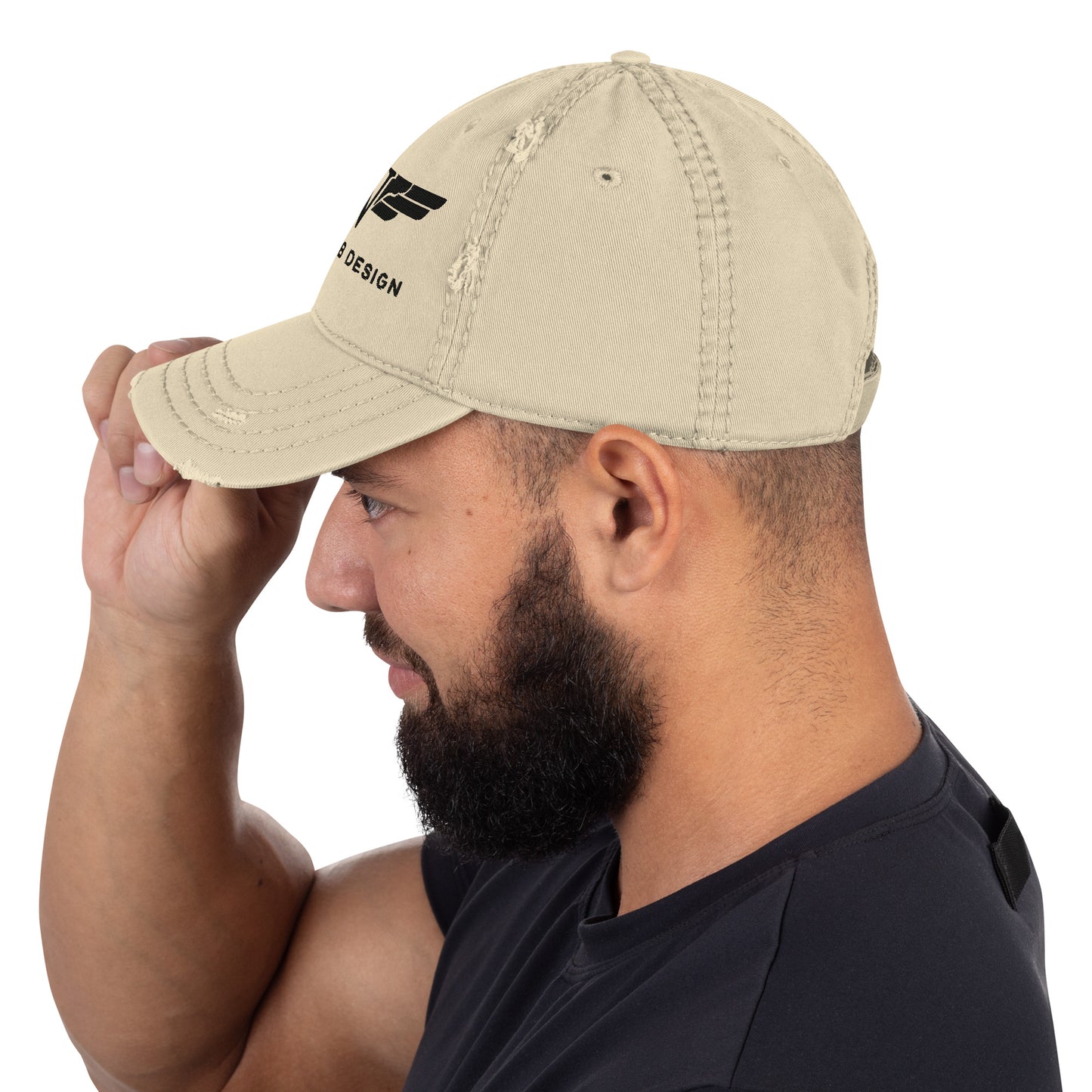 Distressed Dad Hat WDA Logo