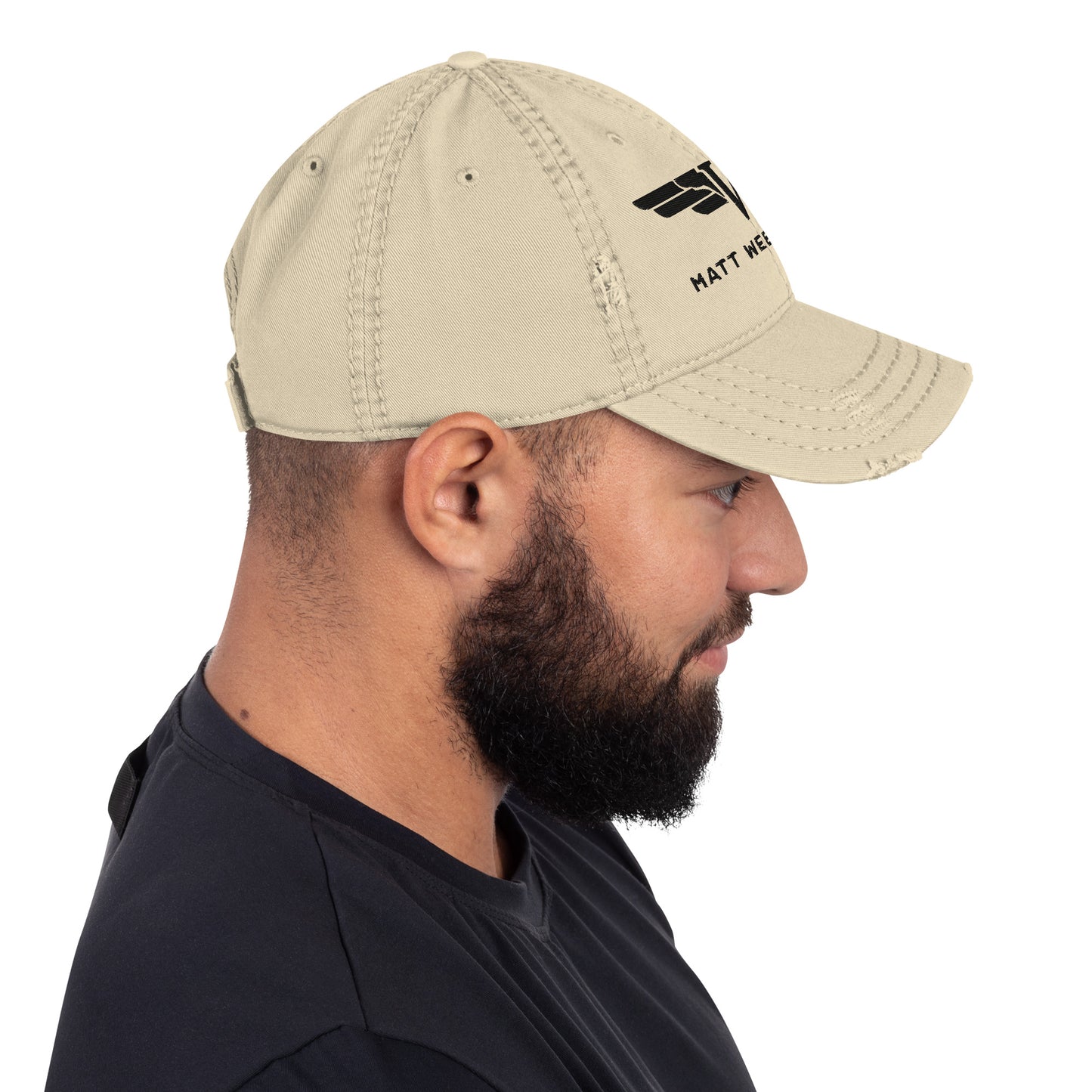 Distressed Dad Hat WDA Logo