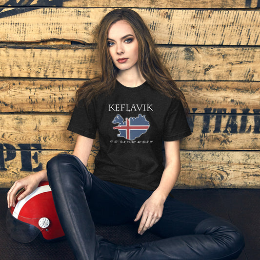 Unisex t-shirt Keflavik Iceland