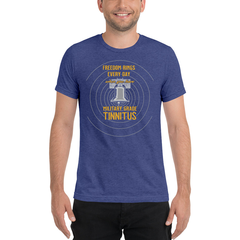 Freedom Ringing - Tinnitus Short sleeve t-shirt