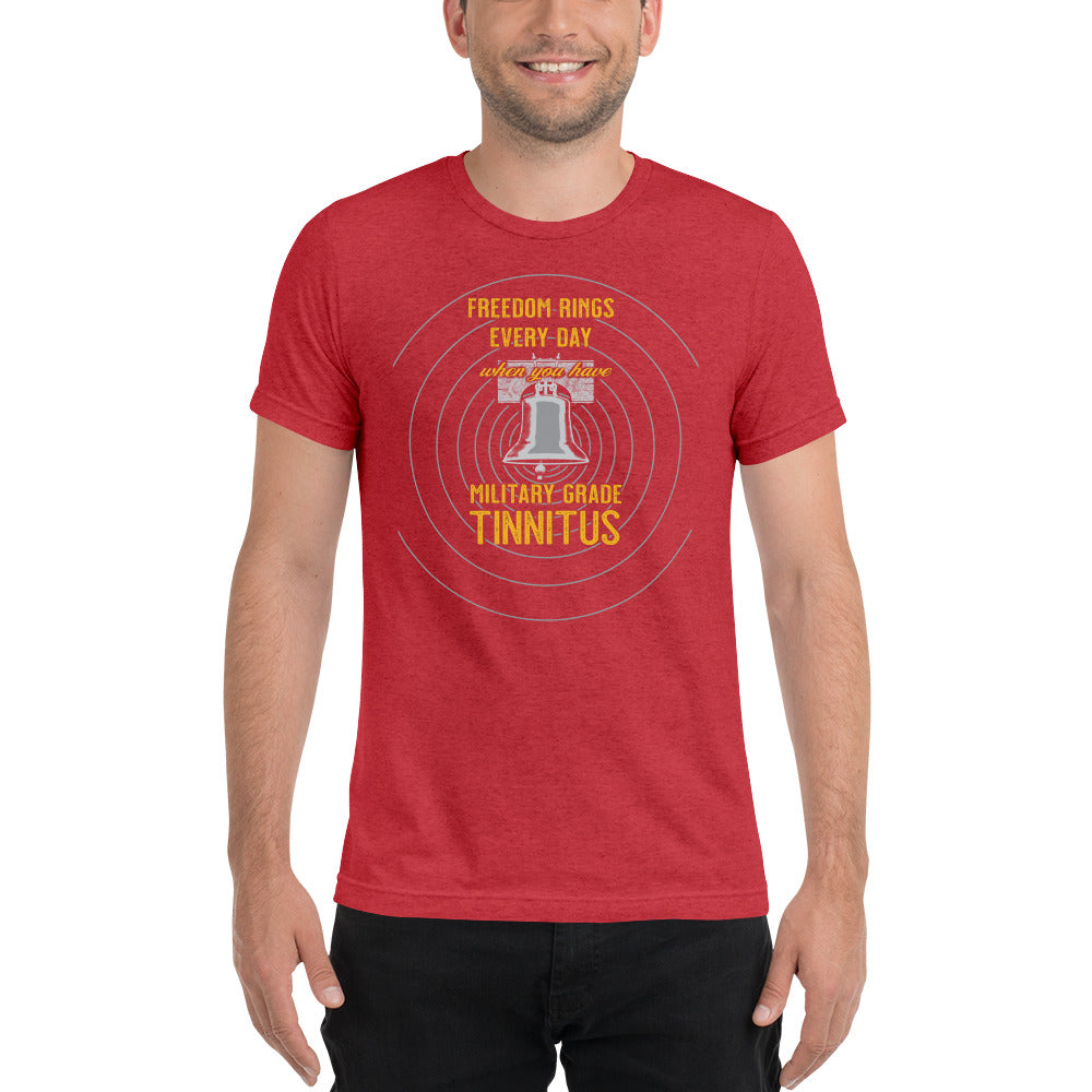 Freedom Ringing - Tinnitus Short sleeve t-shirt